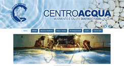 Desktop Screenshot of centroacqua.it